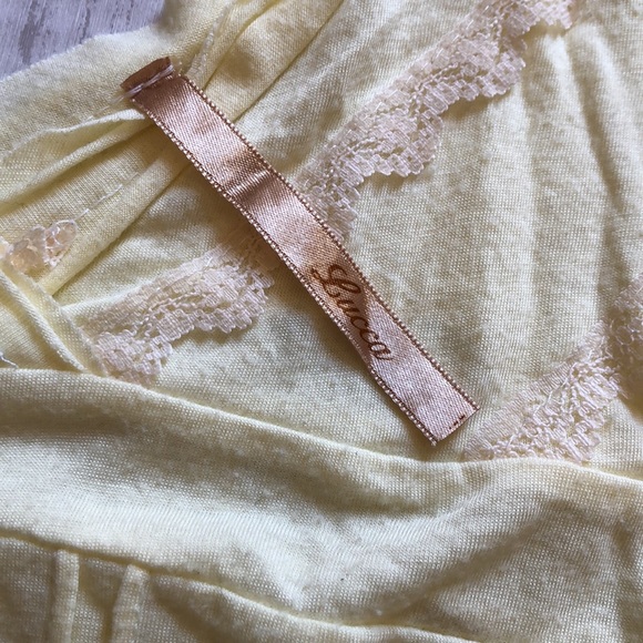 LUCCA Couture butter yellow top, size small - Picture 3 of 4